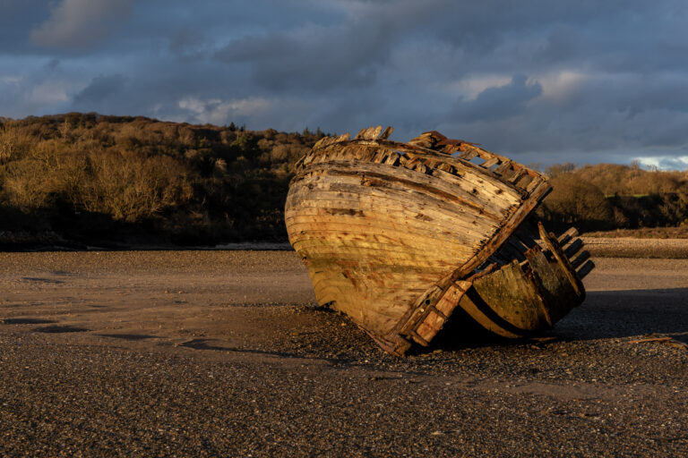 Shipwreck at Dulas Bay